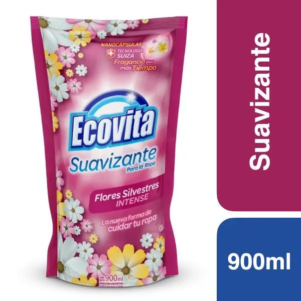 Suavizante Flores Silvestres Intense Ecovita 900 ml