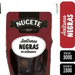 Aceitunas Negras Nucete 300 g
