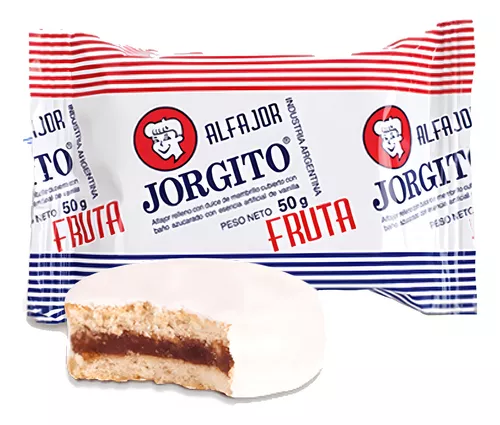 Alfajor Fruta Jorgito 50 g