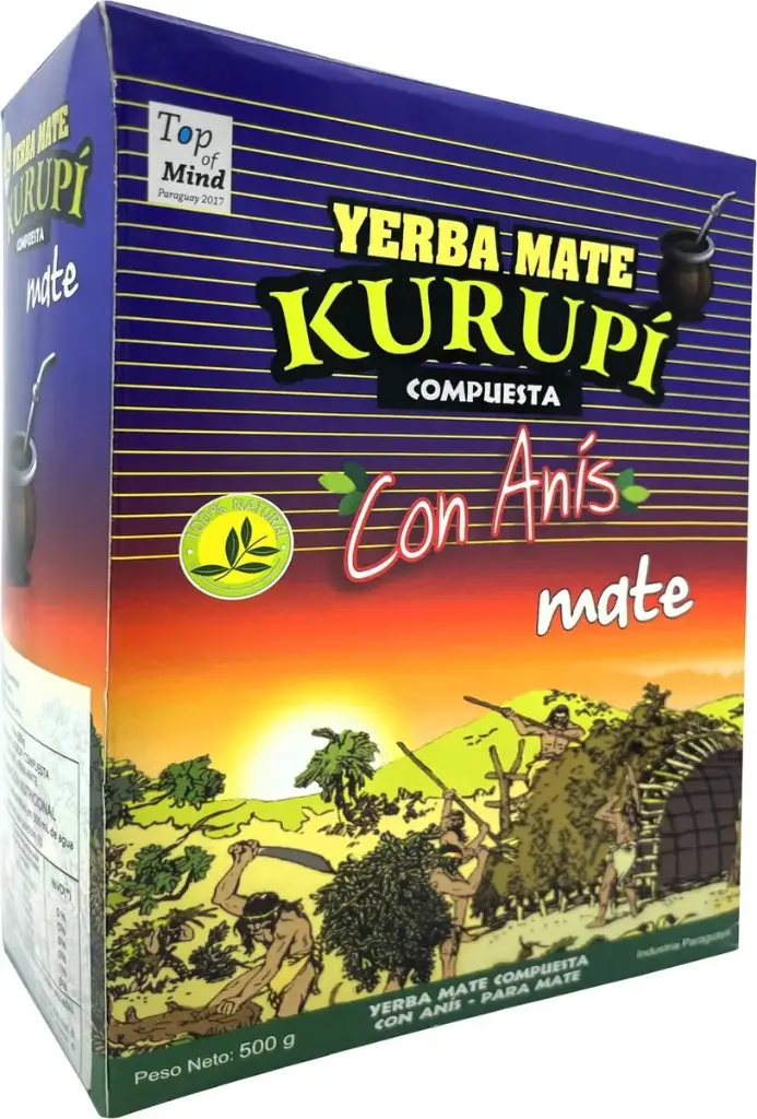 Yerba Mate Con Anis Kurupi 500g