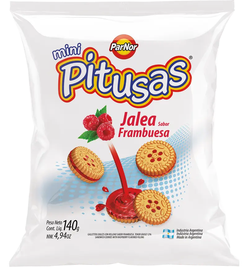 Galletitas Jalea Frambuesa 140g