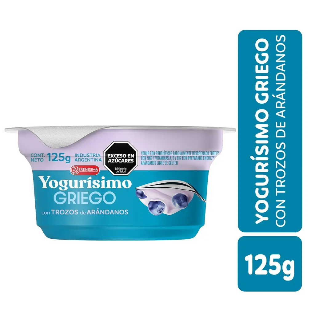 Yogurisimo Griego Arandanos 125 g