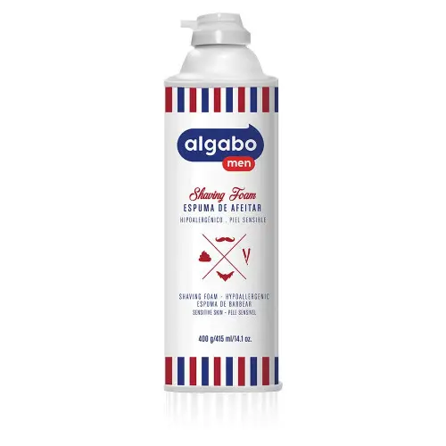 Espuma De Afeitar Algabo Men 400 Gr