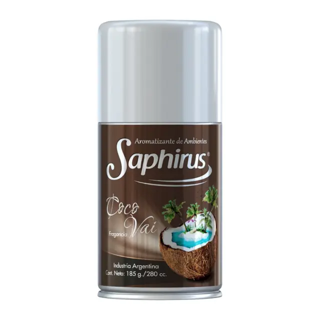 Aromatizante De Ambientes Saphirus Coco Y Vainilla Spray 185 g