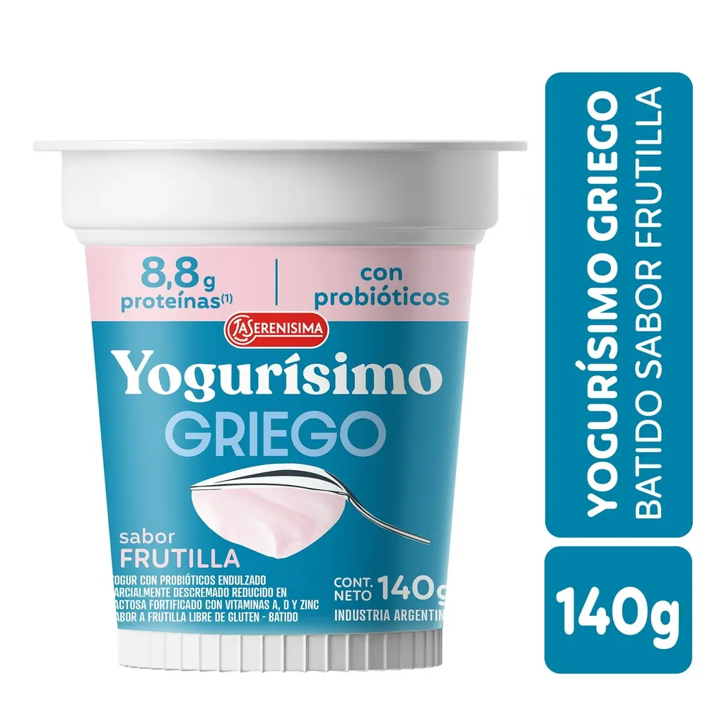 Yogurisimo Batido Frutilla 140 g