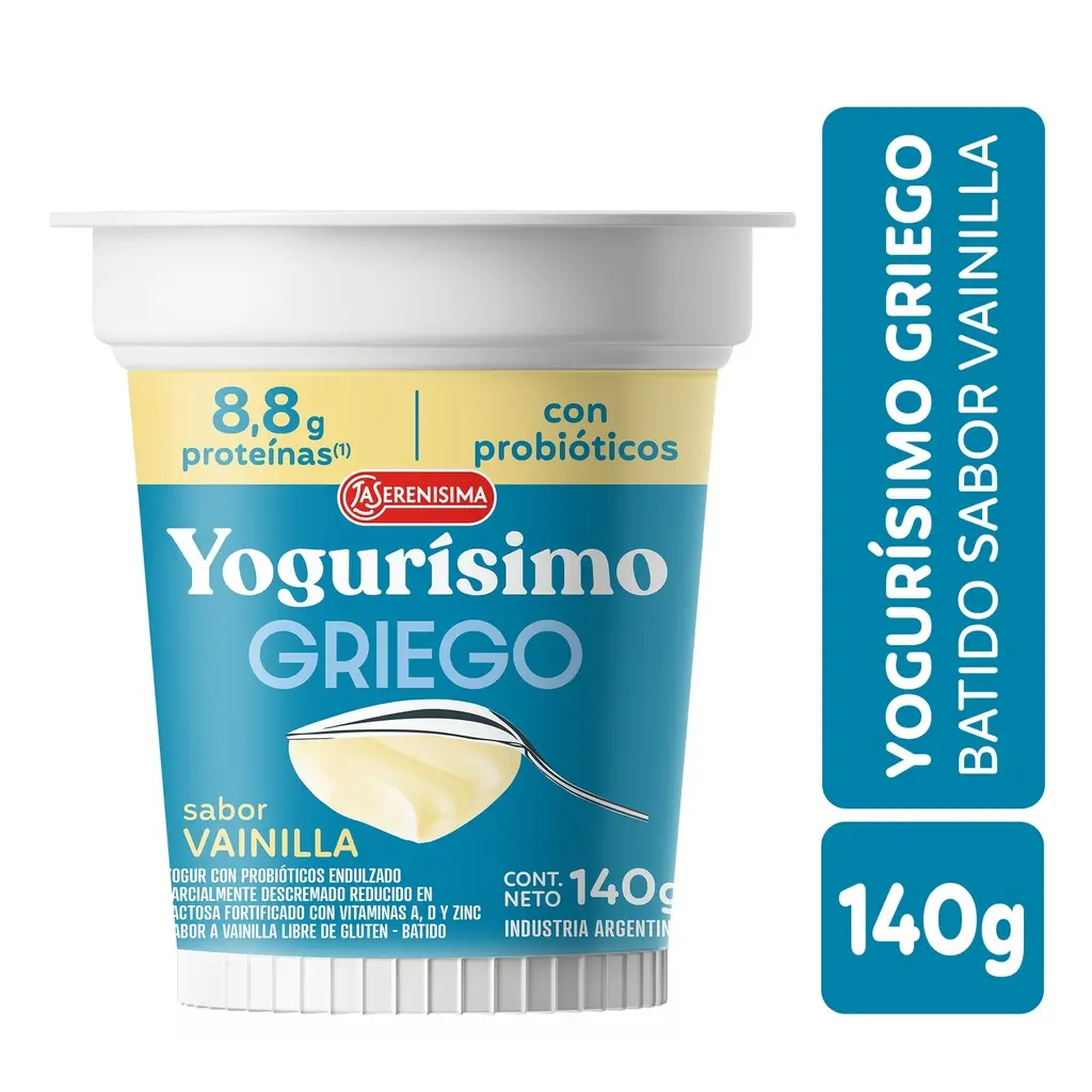 Yogurisimo Batido Vainilla 140 g