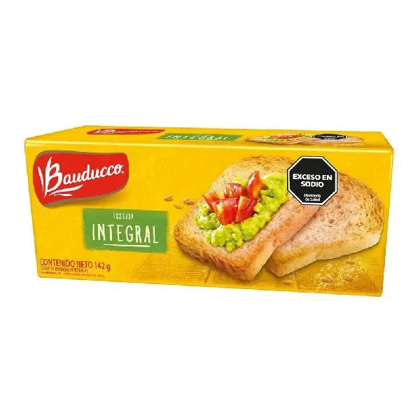 Tostadas bauducco integral 142grs