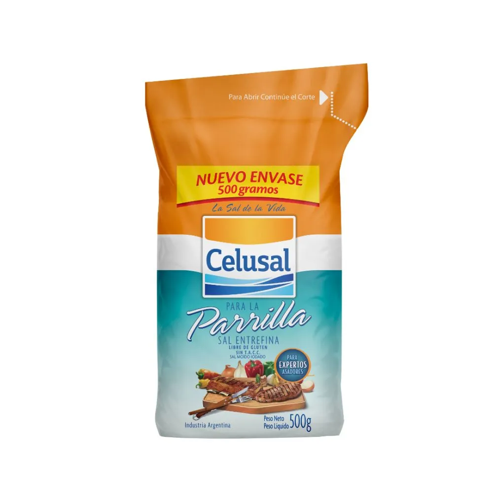 Sal Entrefina Celusal 500 g