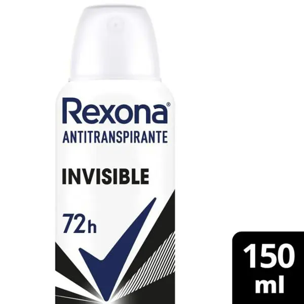 Desodorante antitranspirante rexona invisible women 150cm3
