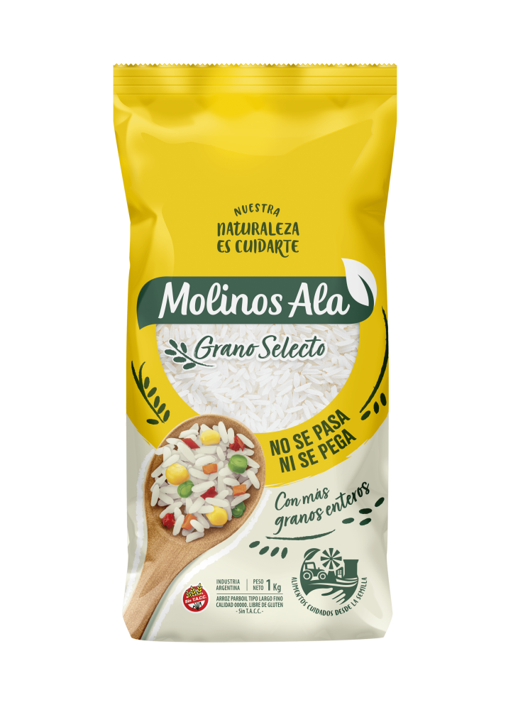 Arroz Parboil No se pasa Molinos Ala 500g