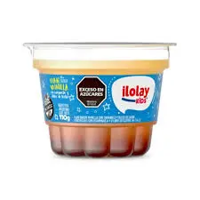 Flan de Vainilla con Dulce de Leche ILOLAY 110gr