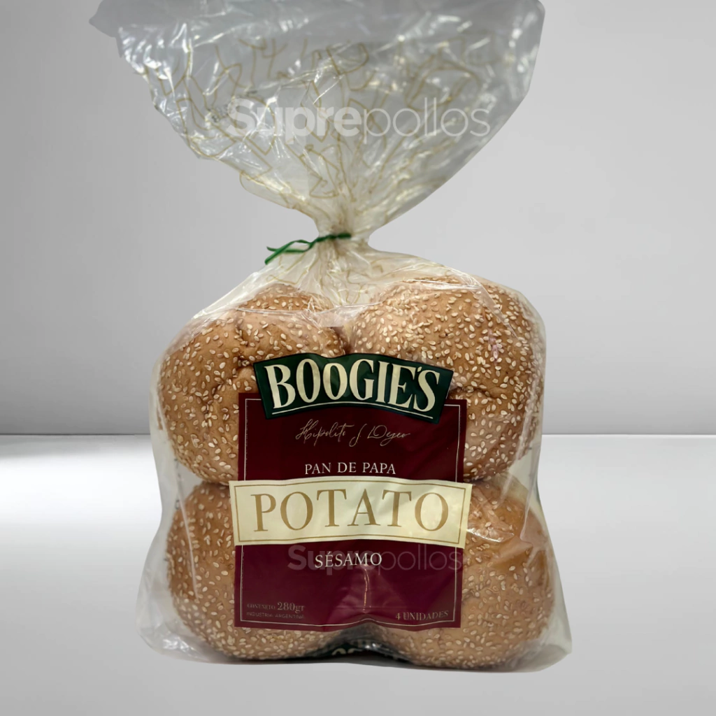 Pan de Papa con Sesamo Boogies 4 u
