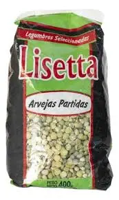 Arvejas Partidas Lisetta 400 g