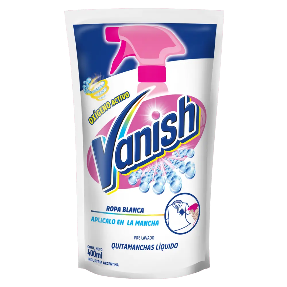 Quitamanchas Vanish Ropa Blanca  400ml