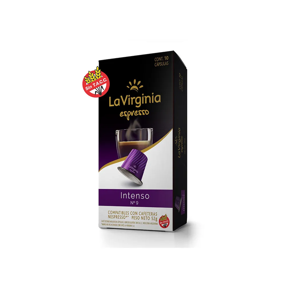 Café Capsulas Intenso La Virginia 52 Gr