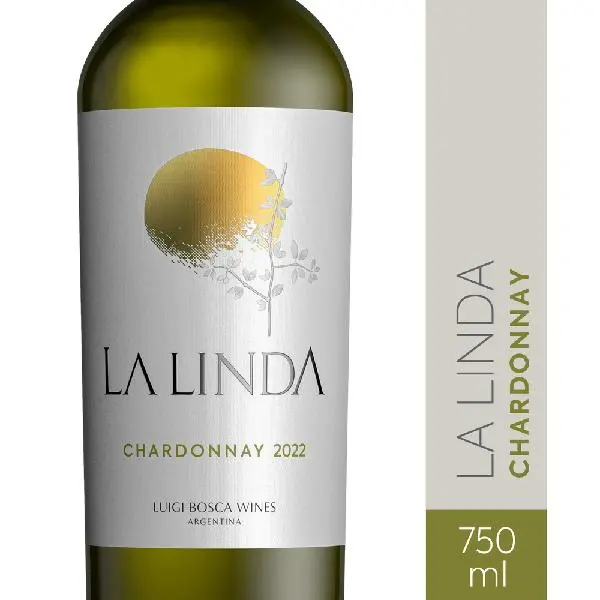 Vino blanco la linda chardonnay 750cm3