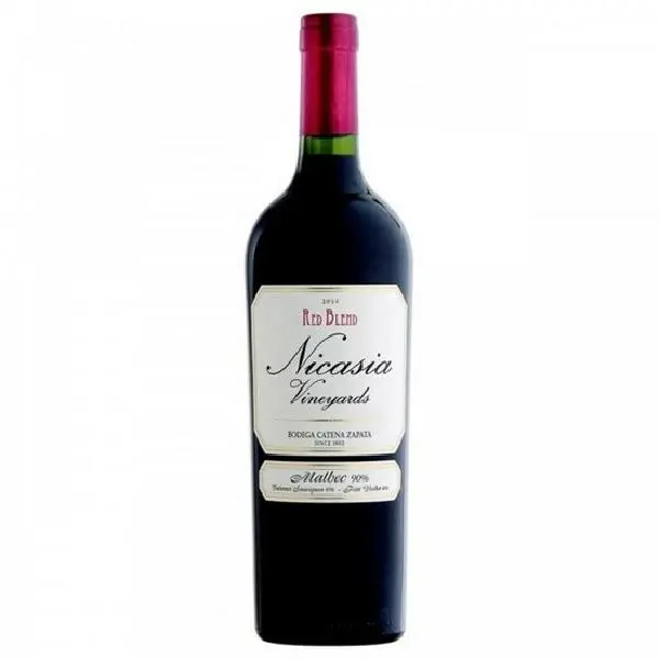 Vino tinto nicasia red blend malbec 750cm3