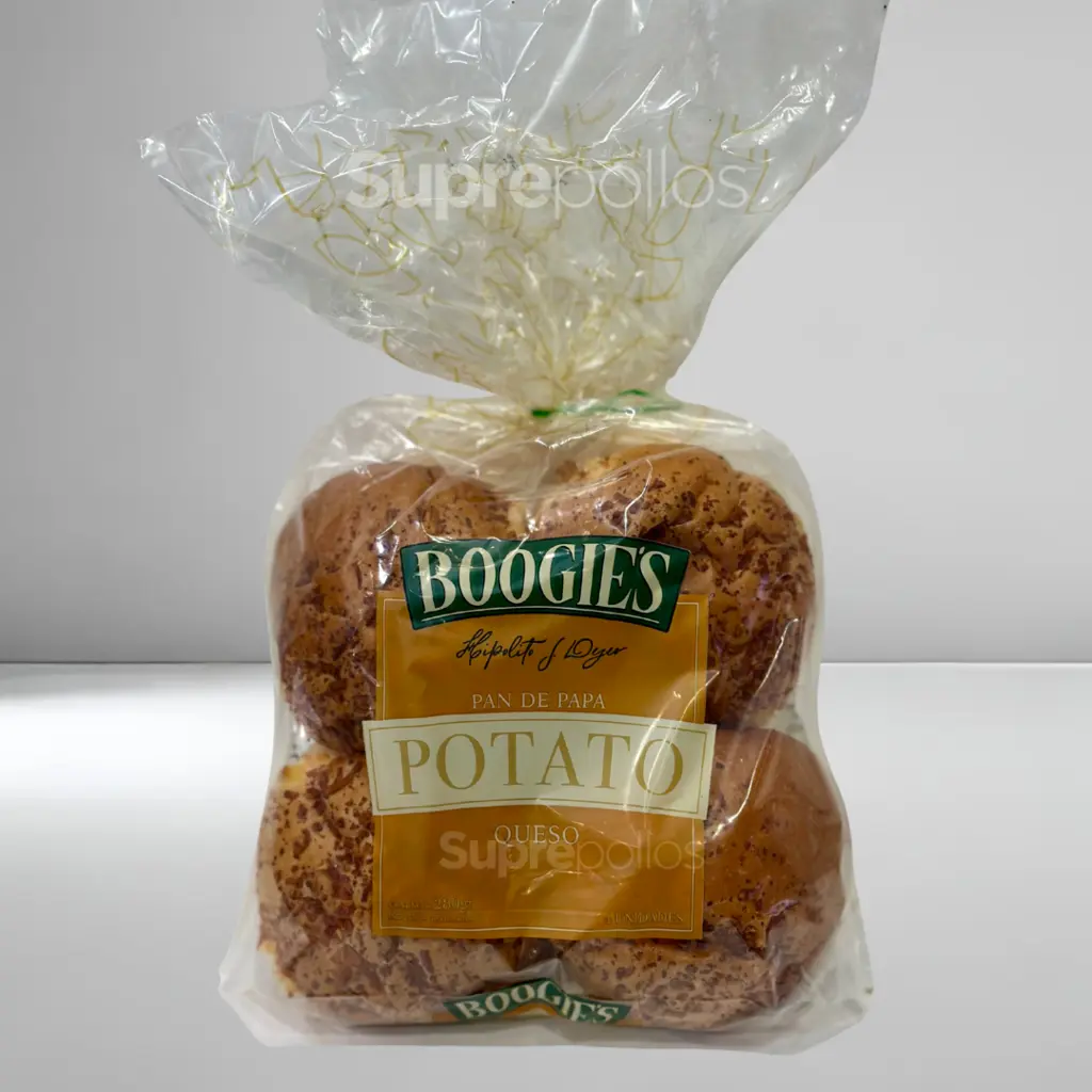 Pan de Papa con Queso Boogies 4 u