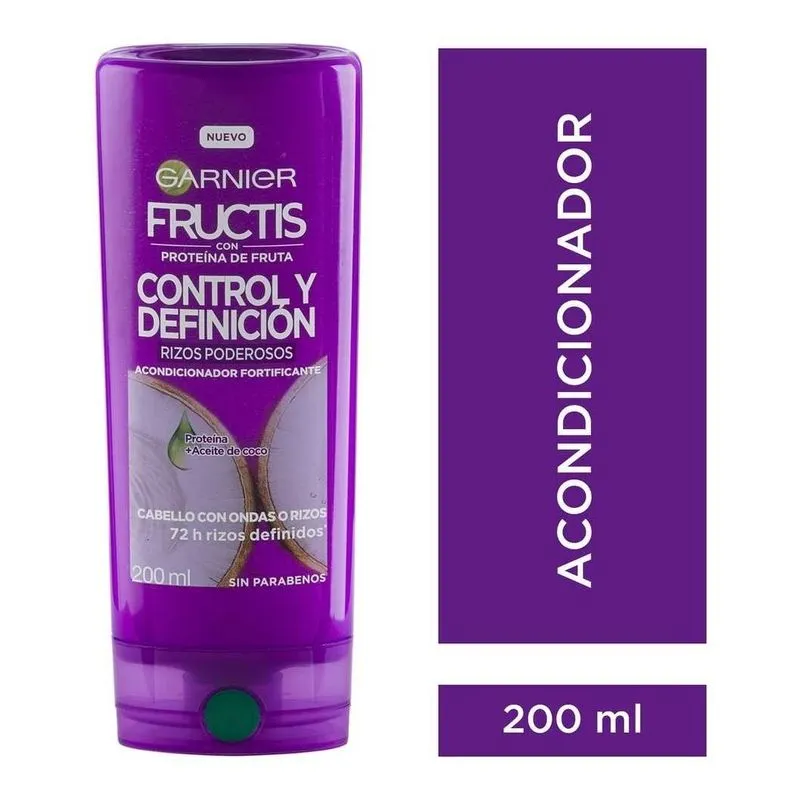 Acondicionador Fructis Control Y Definición 200 Ml