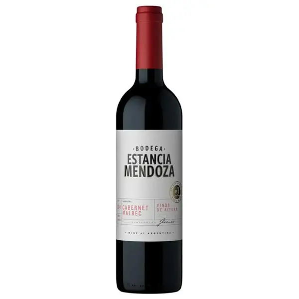 Vino tinto estancia mendoza cabernet malbec 750cm3