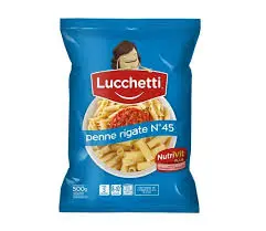 Fideos Penne Rigate 45 Lucchetti 500g