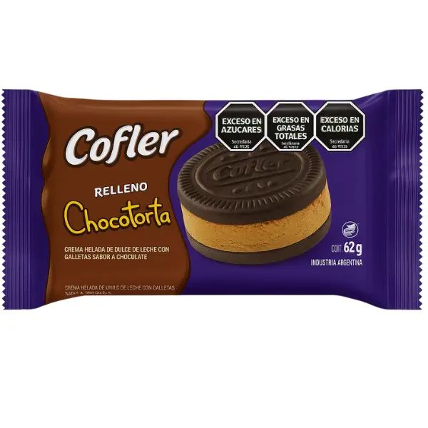 Helado Alfajor Chocotorta Cofler 62 g
