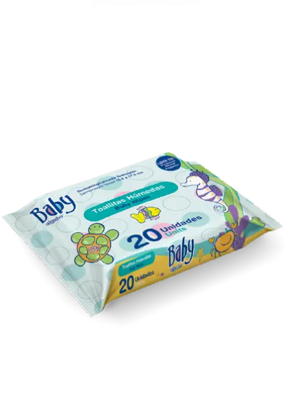 Baby Toallitas Húmedas Algabo 20u 