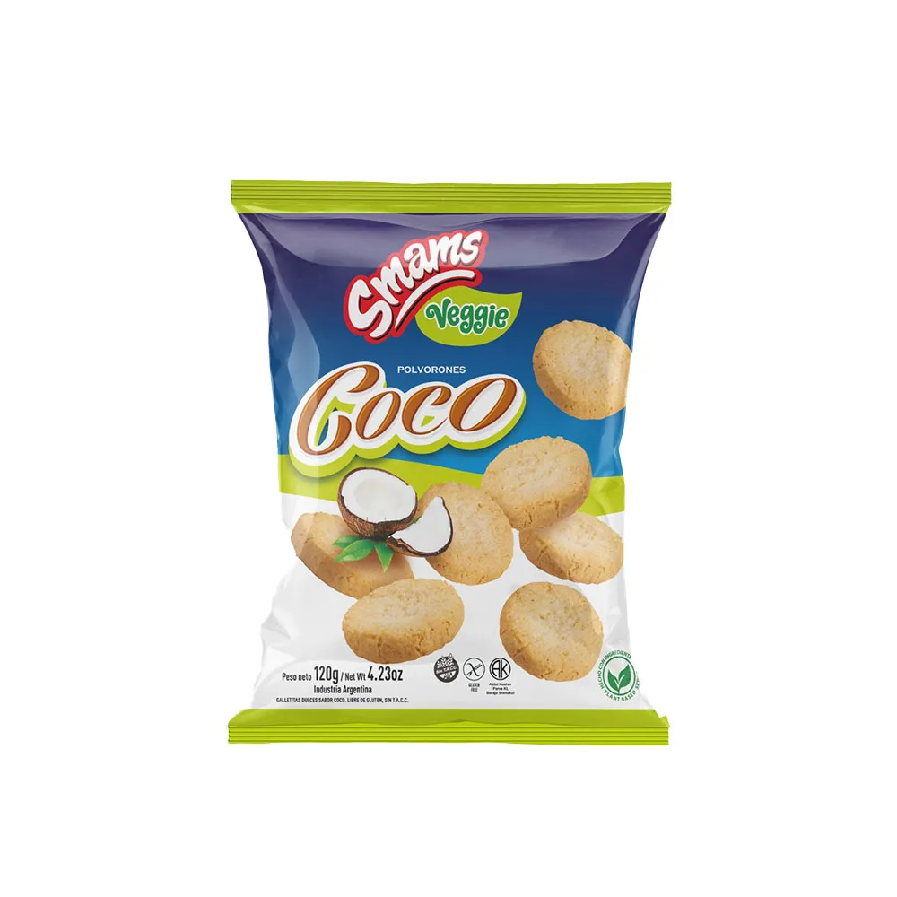 Galletitas Smookies Kids Coco 120 Gr Smams