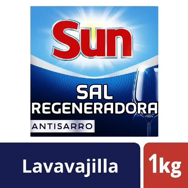 Polvo lavavajillas sun sal regeneradora 1kgs