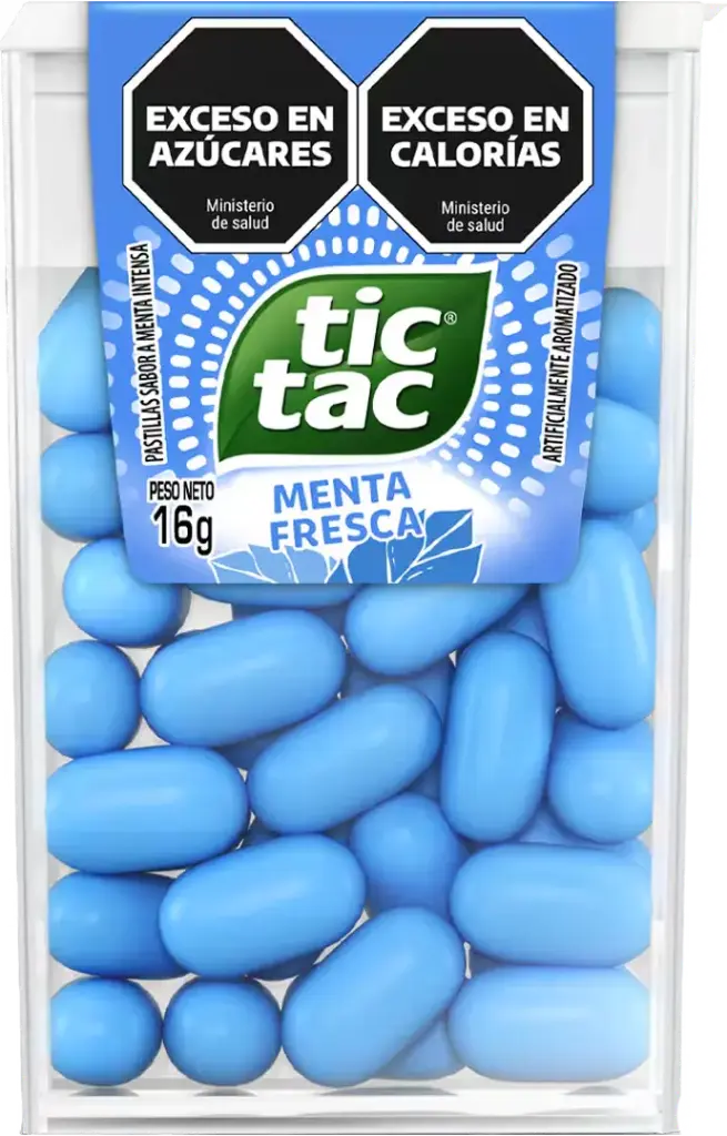 Pastillas Sabor Menta Fresca Tic Tac 16 g