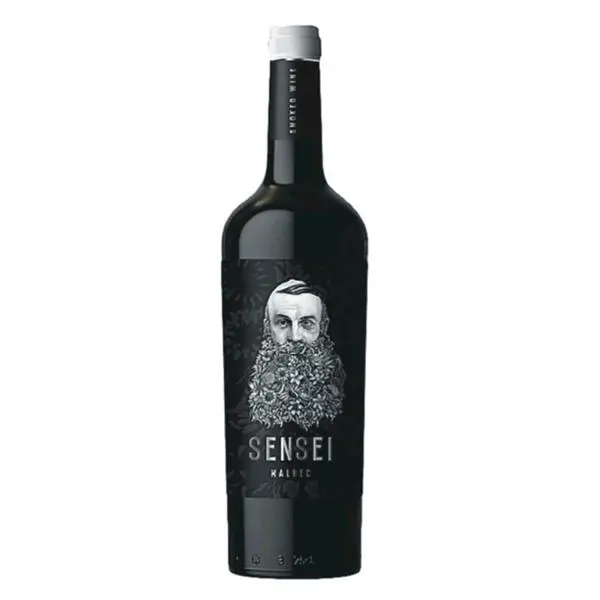 Vino tinto sensei malbec ahumado 750cm3