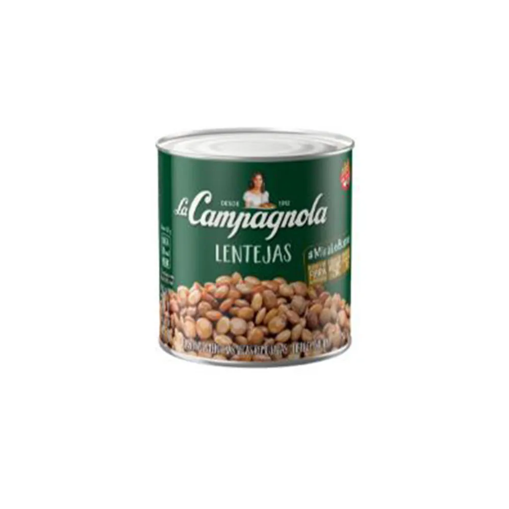 Lentejas En Lata 300 Gr La Campagnola