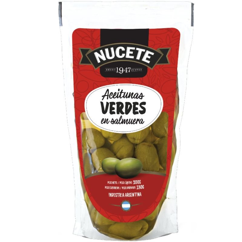 Aceitunas Verdes Nucete 300 g