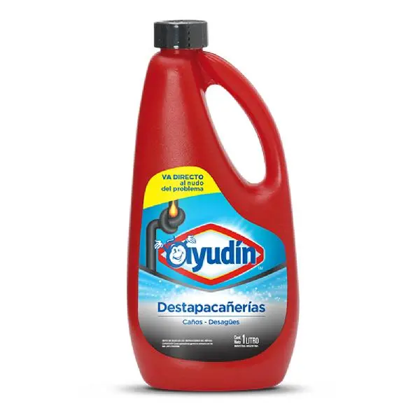 Destapacañerias ayudin 1lts