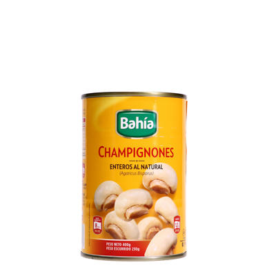 Champinones Enteros Natural Bahia 400 g