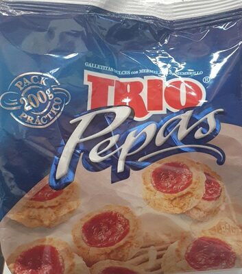 Galletas Pepas Trio 200 g