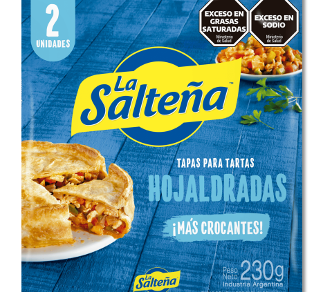 Tapa para Tarta Hojaldre La Saltena 400 g