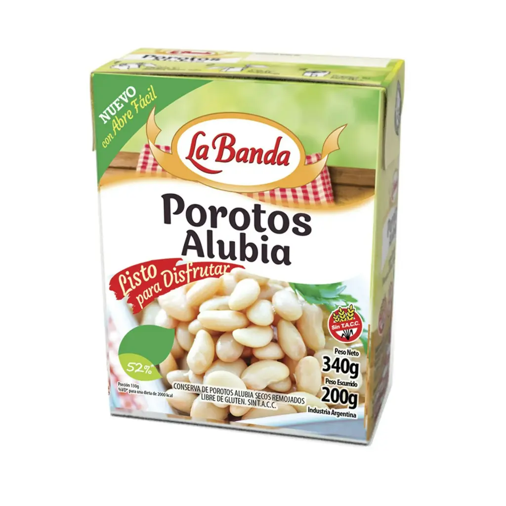 Porotos alubia La Banda 340g