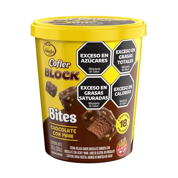 Bomboncitos Helados Cofler Block 180 g