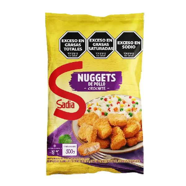 Nuggets de Pollo Crocantes Sadia 300 g