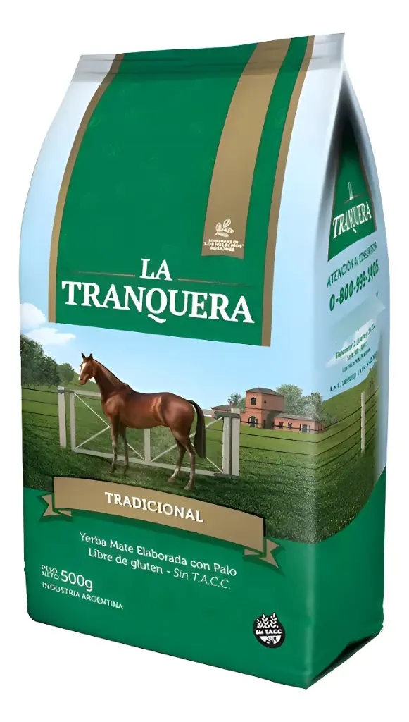 Yerba Mate La Tranquera suave 500 g