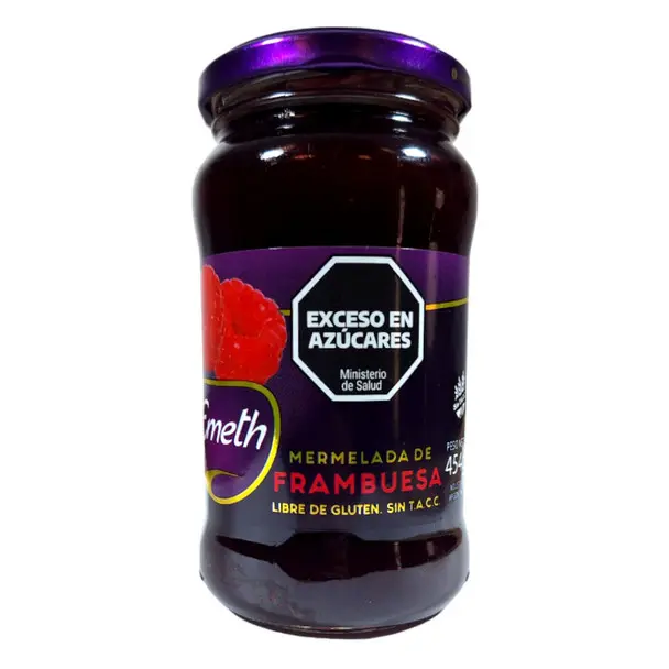 Mermelada Frambuesa Emeth 454 g