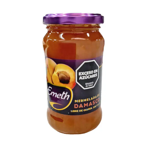 Mermelada Damasco Emeth 454 g