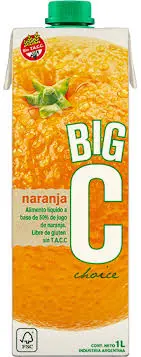 Jugo Naranja Big Choise 1 l