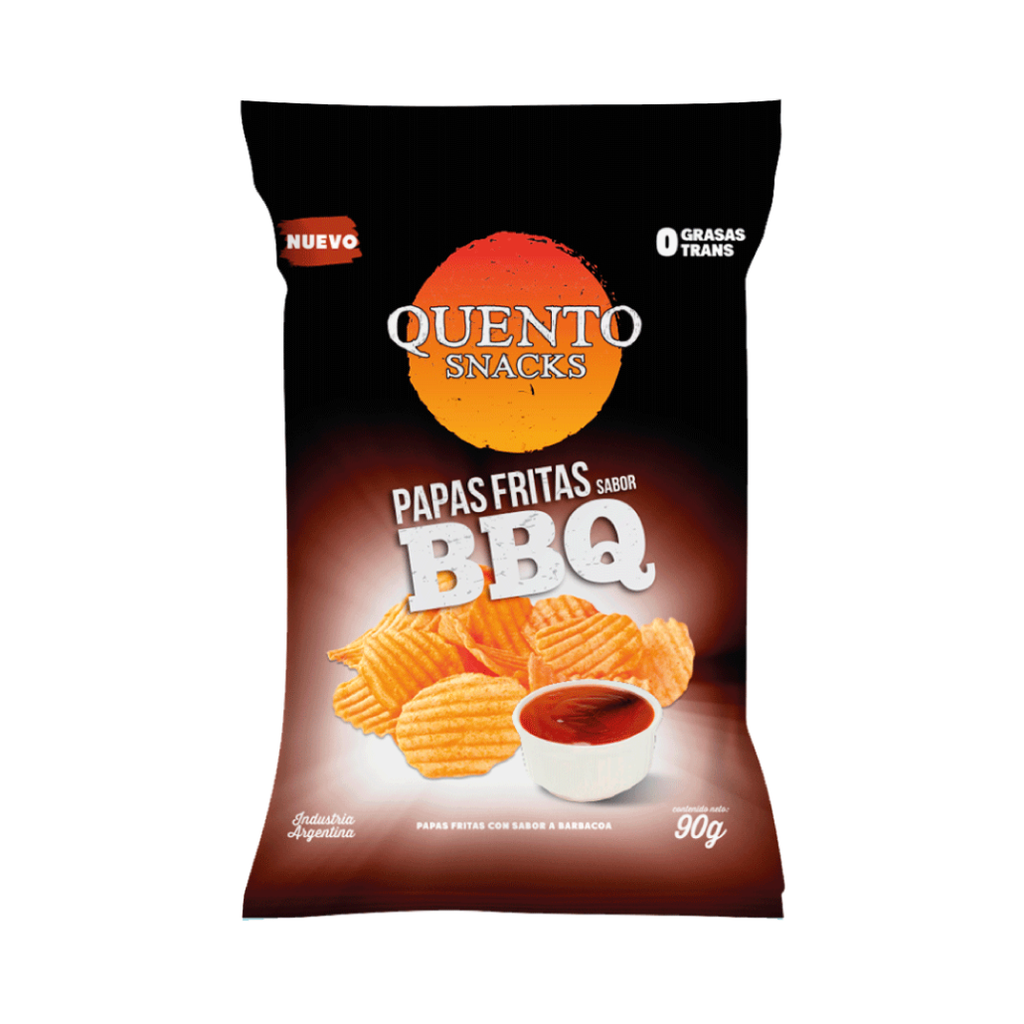 Snack Papas Fritas Barbacoa Quento 82 g