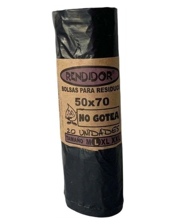 Bolsa de Residuos Rollo Rendidor Rolan 50cm x 70cm