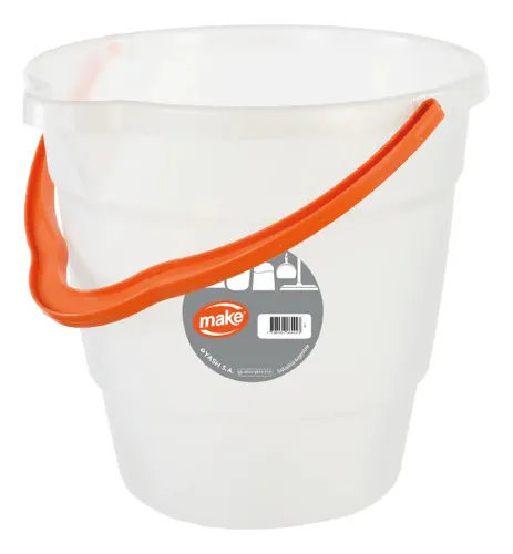 Balde Traslucido Plastico Make 10 l