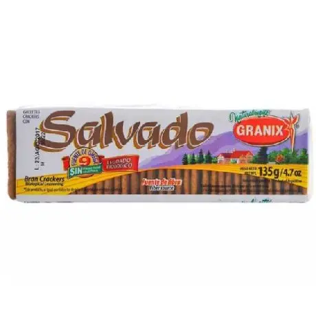 Galletitas Crackers Salvado Granix 135 g