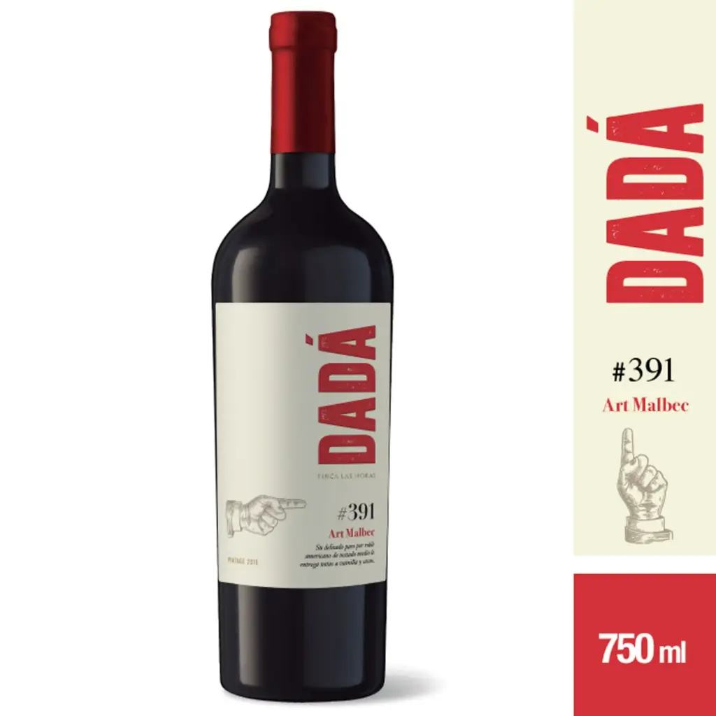 Vino Tinto Malbec Dada 391 750 ml
