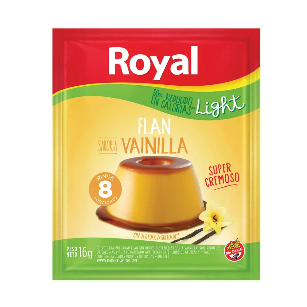 Postre Vainilla Light Royal 43 g